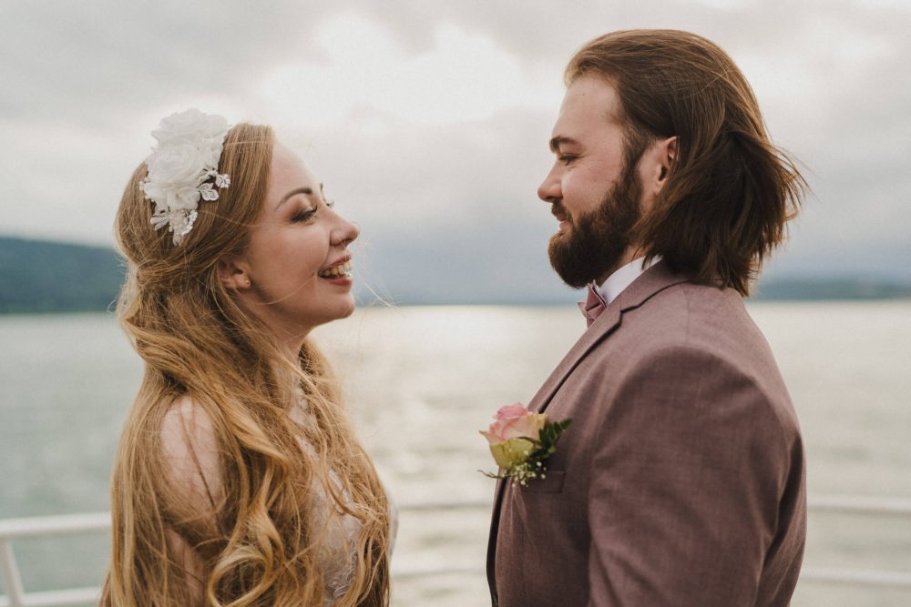 Hochzeit auf der Insel Mainau mit Schiffstour auf dem Bodensee