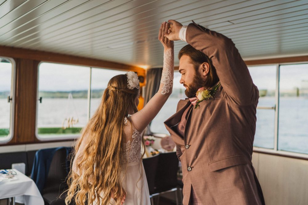 Hochzeit auf der Insel Mainau mit Schiffstour auf dem Bodensee