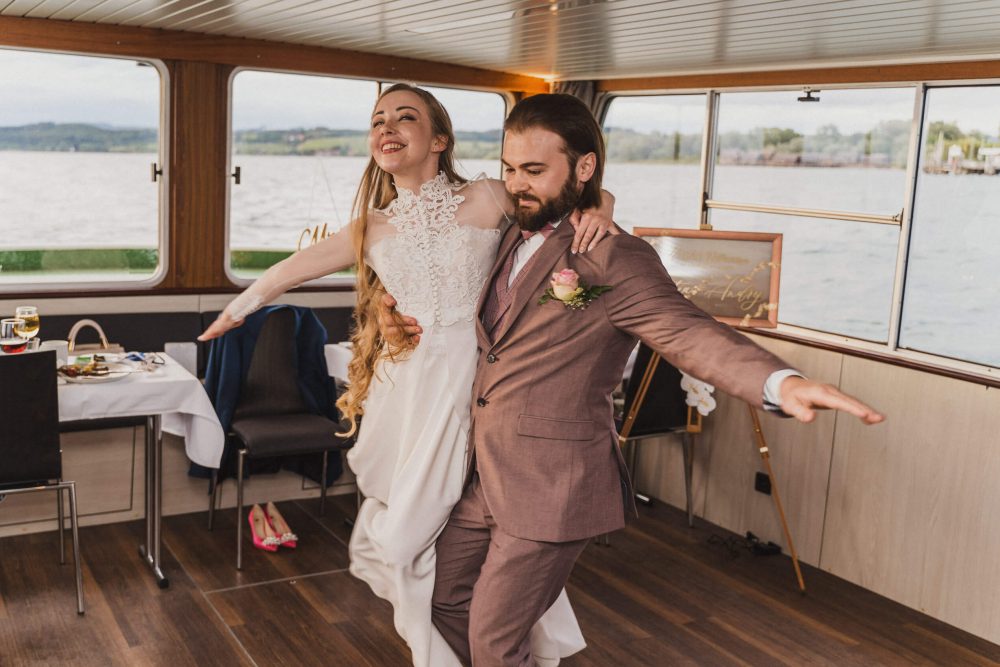 Hochzeit auf der Insel Mainau mit Schiffstour auf dem Bodensee
